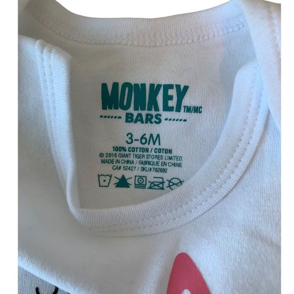 Unisex Baby Blue & Pink Easter Bodysuit - Picture 3 of 3